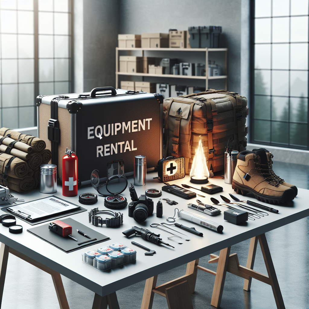 Ausrüstungsverleih